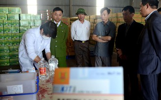 Đồng loạt kiểm tra các cơ sở rượu ở Hà Nội