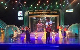 Truyền hình trực tiếp Liên hoan Tiếng hát người làm báo