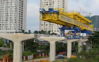 Xin ứng 500 tỉ đồng thanh toán cho nhà thầu tuyến metro số 1