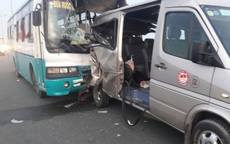 Tai nạn trên cao tốc TP.HCM - Trung Lương, 1 người chết, 6 người bị thương