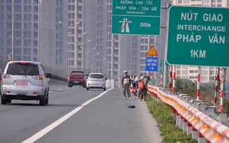 Bắt 13 nghi phạm cưỡng đoạt tiền người đi xe máy vào đường cao tốc