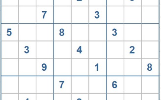 Ô số Sudoku kỳ 3985