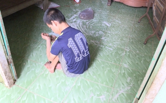 Sức khỏe người con khuyết tật nghi bị bỏ rơi đã ổn định
