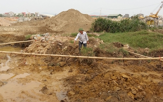 Thi công khu đô thị xâm phạm mồ mả, làm mất hài cốt