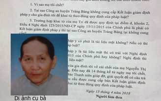 Qua đời 14 tháng vẫn không khai tử được