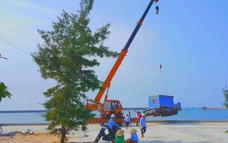 Bão số 6 gây sóng cao 4 - 6 m ở vịnh Bắc bộ