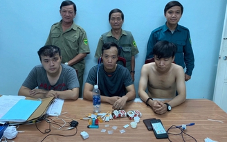 Tuần tra đêm bắt nhiều người sử dụng ma túy