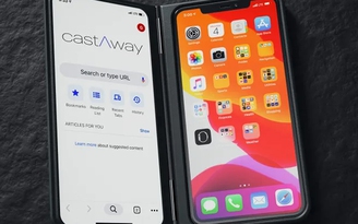 CastAway - phụ kiện 'biến' điện thoại thành màn hình gập