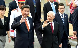 Tổng bí thư, Chủ tịch nước Nguyễn Phú Trọng điện đàm với Tổng bí thư, Chủ tịch Trung Quốc