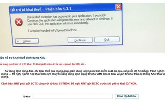 Nhọc nhằn quyết toán thuế qua mạng