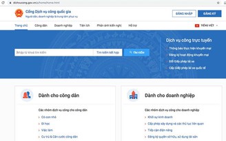 Thử nghiệm hoàn chỉnh quy trình nộp phạt vi phạm giao thông qua mạng