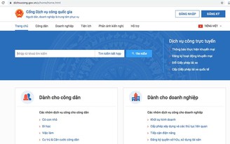 Sớm đo mức độ hài lòng dịch vụ công của các bộ, địa phương