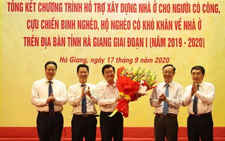 Xây dựng 3.336 nhà cho người có công, hộ nghèo tại Hà Giang Xây dựng 3.336 nhà cho người có công, hộ nghèo tại Hà Giang