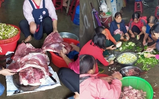 Nghẹn ngào tình người miền Trung: 'Nhà 5 người chú lấy 3 suất chia ra ăn, nhường người khác'