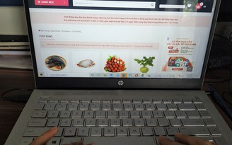 Mua thực phẩm online mùa dịch, phải chờ