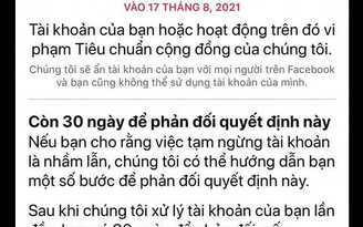 Rần rần vì hàng nghìn Facebooker bị khóa nick