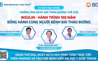 Đồng hành cùng người bệnh đái tháo đường