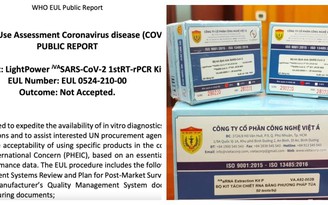 Mở rộng điều tra vụ án kit xét nghiệm