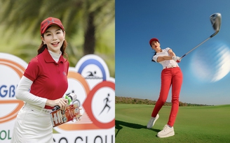 Á hoàng Golf Queen 2017 lên tiếng câu nói 'ra sân golf để săn đại gia'