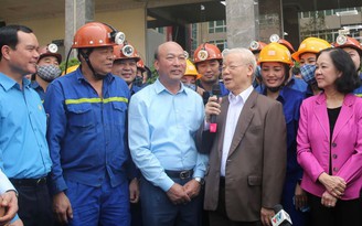 Tổng bí thư Nguyễn Phú Trọng thăm và làm việc tại Quảng Ninh