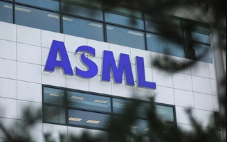 Doanh thu bán hàng của ASML dịch chuyển dần ra khỏi Trung Quốc