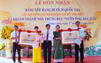 Công nhận di tích quốc gia các địa điểm lưu niệm Thủ tướng Võ Văn Kiệt