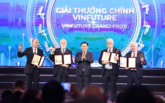 Giải VinFuture 3 triệu USD trao cho những người thay đổi cách thế giới giao tiếp