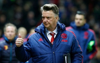 Van Gaal thừa nhận M.U đã gặp vận may