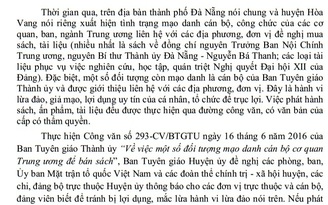 Mạo danh cán bộ trung ương bán sách về ông Nguyễn Bá Thanh