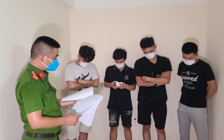 Đà Nẵng: Bắt quả tang 4 người sử dụng ma túy