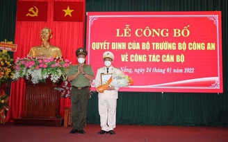 Đà Nẵng có thêm một phó giám đốc công an thành phố