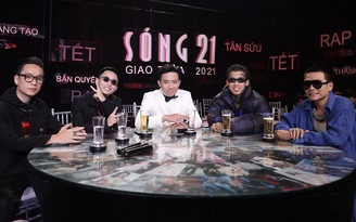 Dàn rapper 'Rap Việt All-Star' đổ bộ 'Sóng 21' trong đêm giao thừa