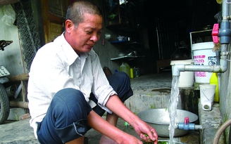 Thái Bình đánh giá thi đua của cán bộ bằng… nước sạch