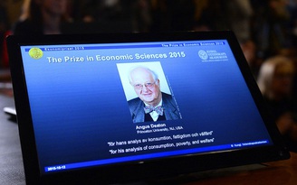 Nghiên cứu phúc lợi xã hội được trao Nobel Kinh tế 2015