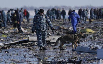 Cần 1 tháng để phân tích hộp đen máy bay FlyDubai rơi ở Nga