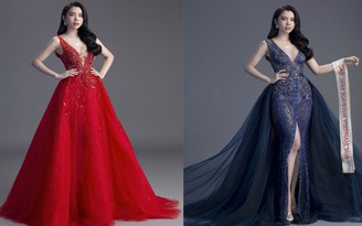 Huỳnh Vy hé lộ trang phục dạ hội trước chung kết ‘Hoa hậu Du lịch Thế giới'