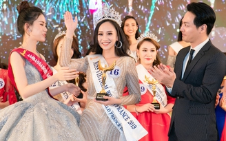 Chân dài 1,72m giành vương miện 'Hoa hậu Thế giới người Việt' tại Pháp