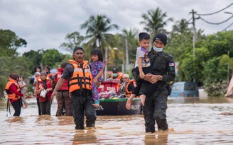 Lũ lụt ở Malaysia, hàng chục ngàn người phải sơ tán