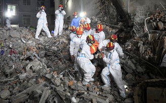 53 người thiệt mạng trong vụ sập tòa nhà 6 tầng ở Trung Quốc