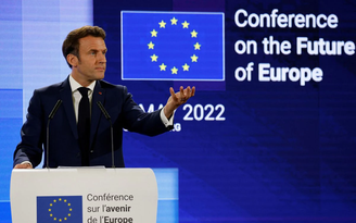 Tổng thống Pháp kêu gọi thành lập 'cộng đồng chính trị châu Âu' để Ukraine tham gia
