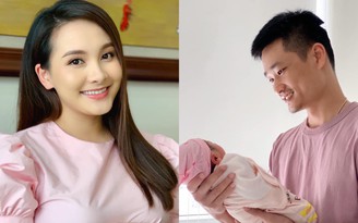 Diễn viên Bảo Thanh sinh con gái