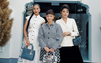 Châu Bùi đọ sắc H'Hen Niê, Thảo Nhi Lê tại sự kiện thời trang quốc tế