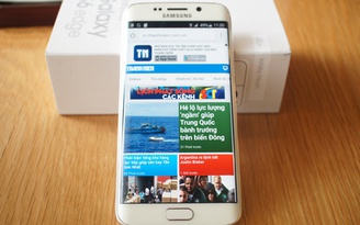 'Mở hộp' mẫu smartphone Galaxy S6 Edge chính hãng tại Việt Nam