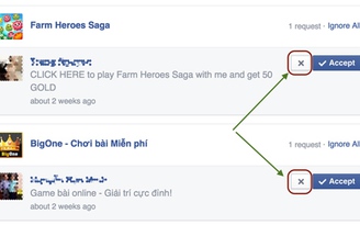 Chặn lời mời chơi game trên Facebook