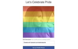 Facebook cung cấp tính năng 'cầu vồng hóa' về hôn nhân đồng tính