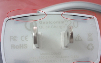 Thực hư việc cục sạc Bphone bất ngờ phát nổ