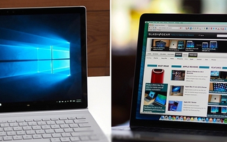 So kè MacBook Pro với 'kẻ ngáng đường' Surface Book