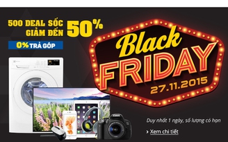 Hàng loạt trang bán hàng công nghệ Việt Nam 'ăn theo' Black Friday