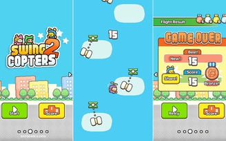 Nguyễn Hà Đông tung ra tựa game Swing Copters 2