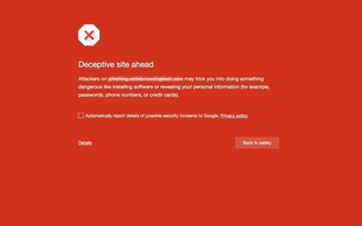 Google cung cấp tính năng lọc trang web giả mạo